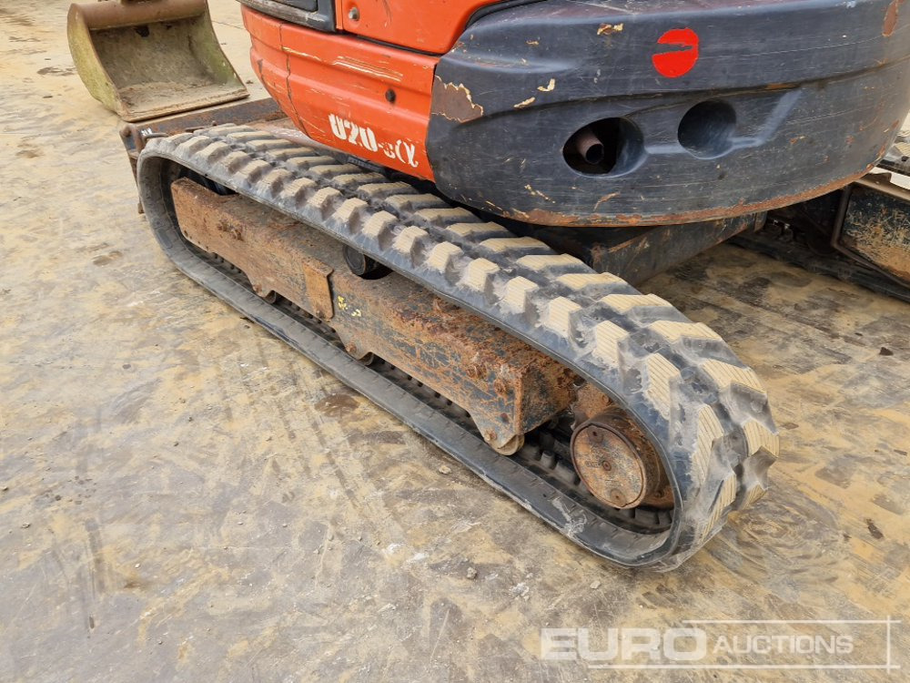 Mini excavator 2015 Kubota U20-3EU: picture 11