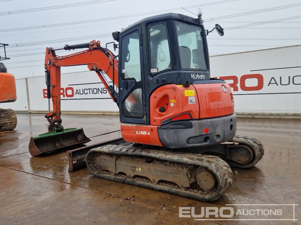 2015 Kubota U48-4 - Mini excavator: picture 3 2015 Kubota U48-4 - Mini excavator: picture 3