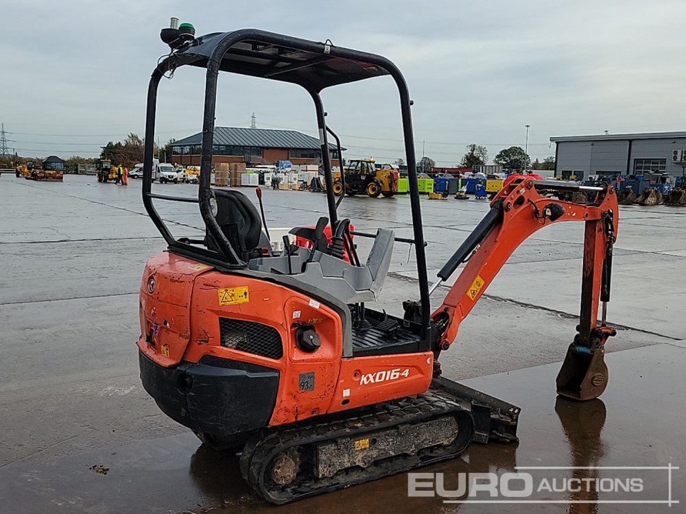 2016 Kubota KX016-4 - Mini excavator: picture 5 2016 Kubota KX016-4 - Mini excavator: picture 5