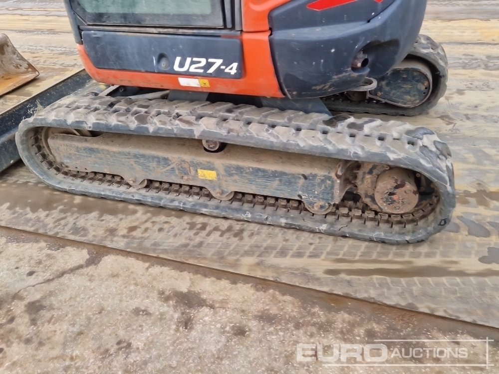 Mini excavator 2016 Kubota U27-4: picture 12