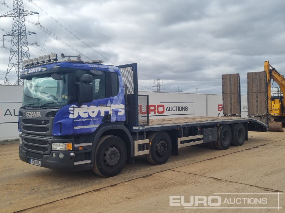 2016 Scania P370 - Dropside/ Flatbed truck: picture 1 2016 Scania P370 - Dropside/ Flatbed truck: picture 1
