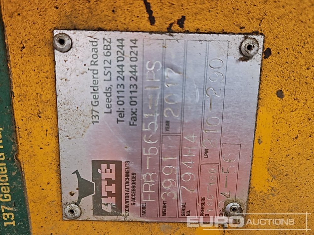 Hydraulic hammer 2017 4TE FRB5651: picture 16