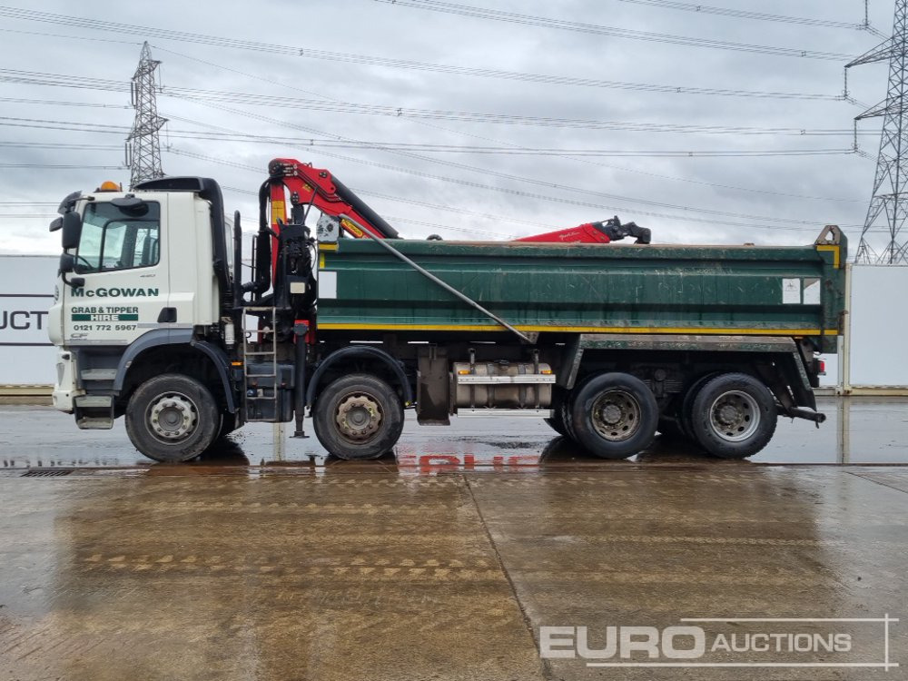 2017 DAF CF440 - Tipper, Crane truck: picture 2 2017 DAF CF440 - Tipper, Crane truck: picture 2