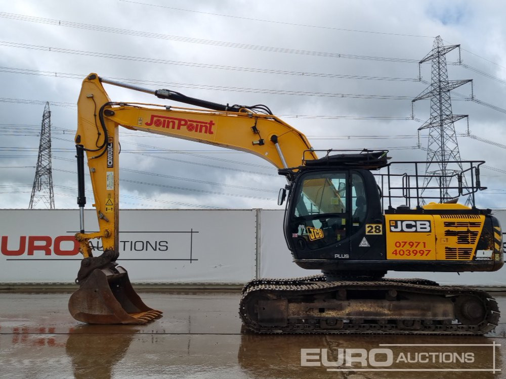 2017 JCB JS220LC+T4F - Crawler excavator: picture 2 2017 JCB JS220LC+T4F - Crawler excavator: picture 2