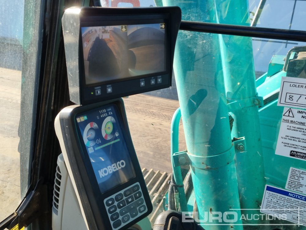 Crawler excavator 2017 Kobelco SK140SRLC-5: picture 43