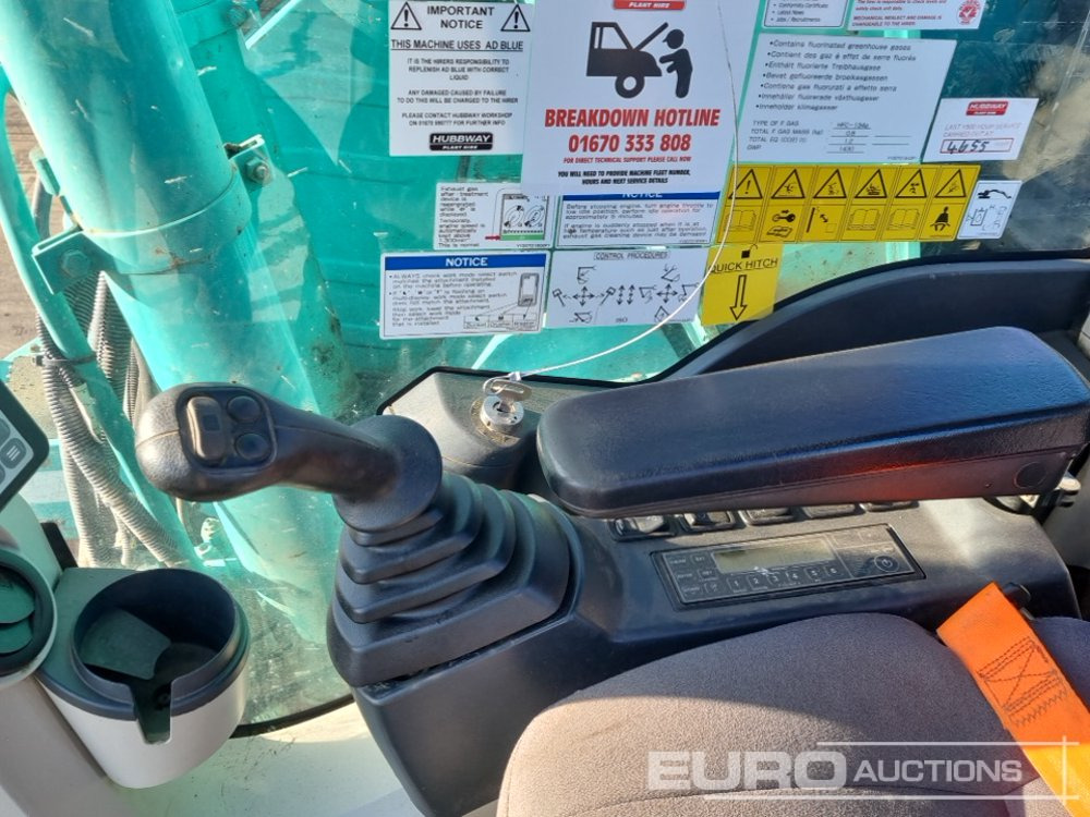Crawler excavator 2017 Kobelco SK140SRLC-5: picture 41