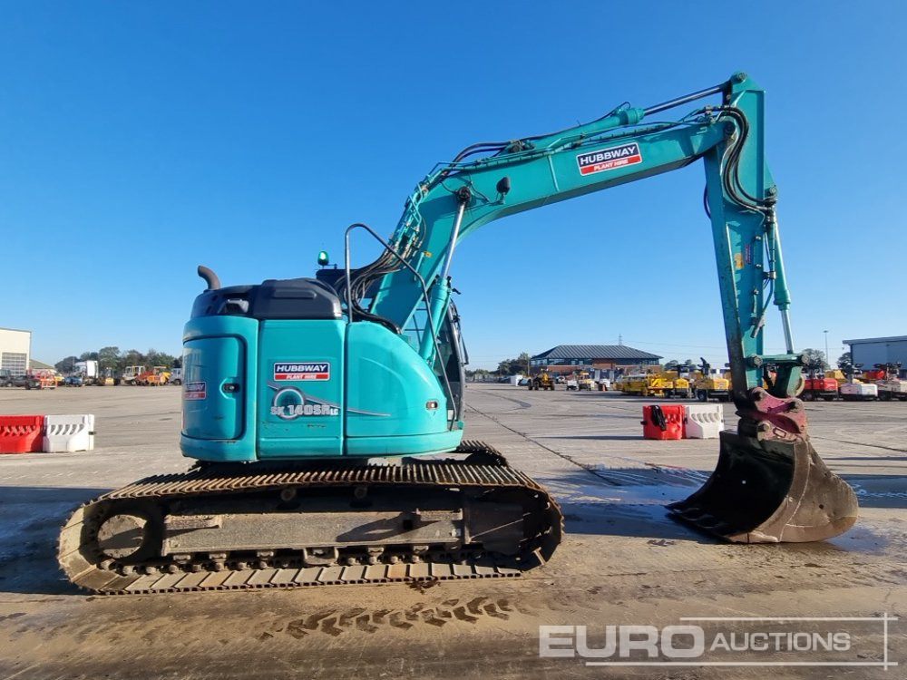 Crawler excavator 2017 Kobelco SK140SRLC-5: picture 6