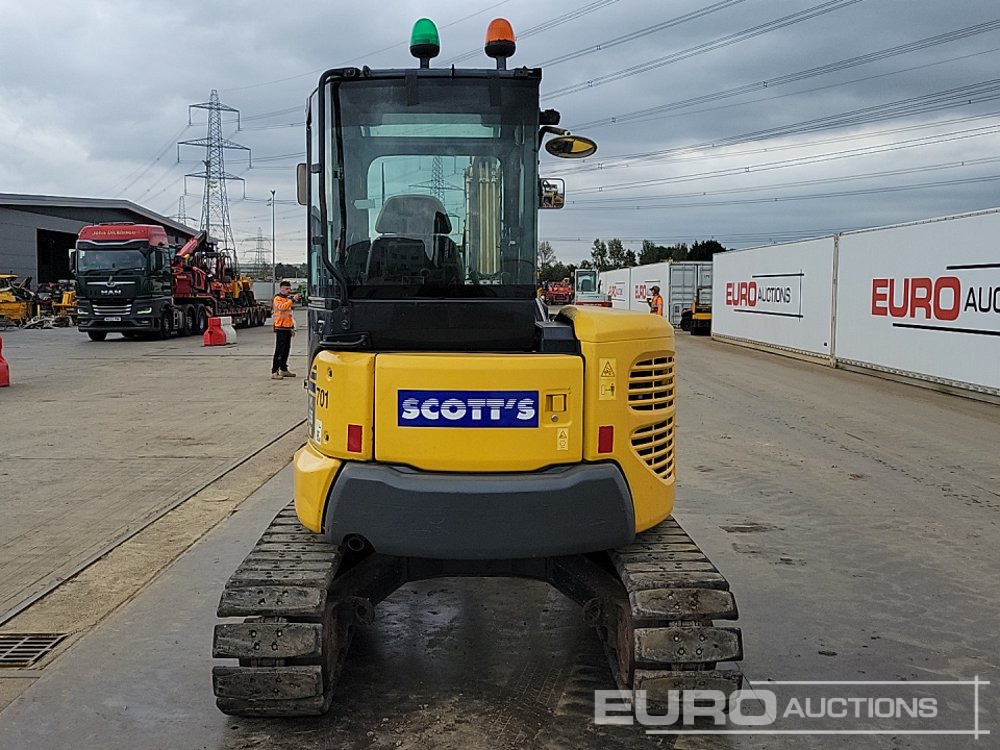 2017 Komatsu PC55MR-3 - Mini excavator: picture 4 2017 Komatsu PC55MR-3 - Mini excavator: picture 4