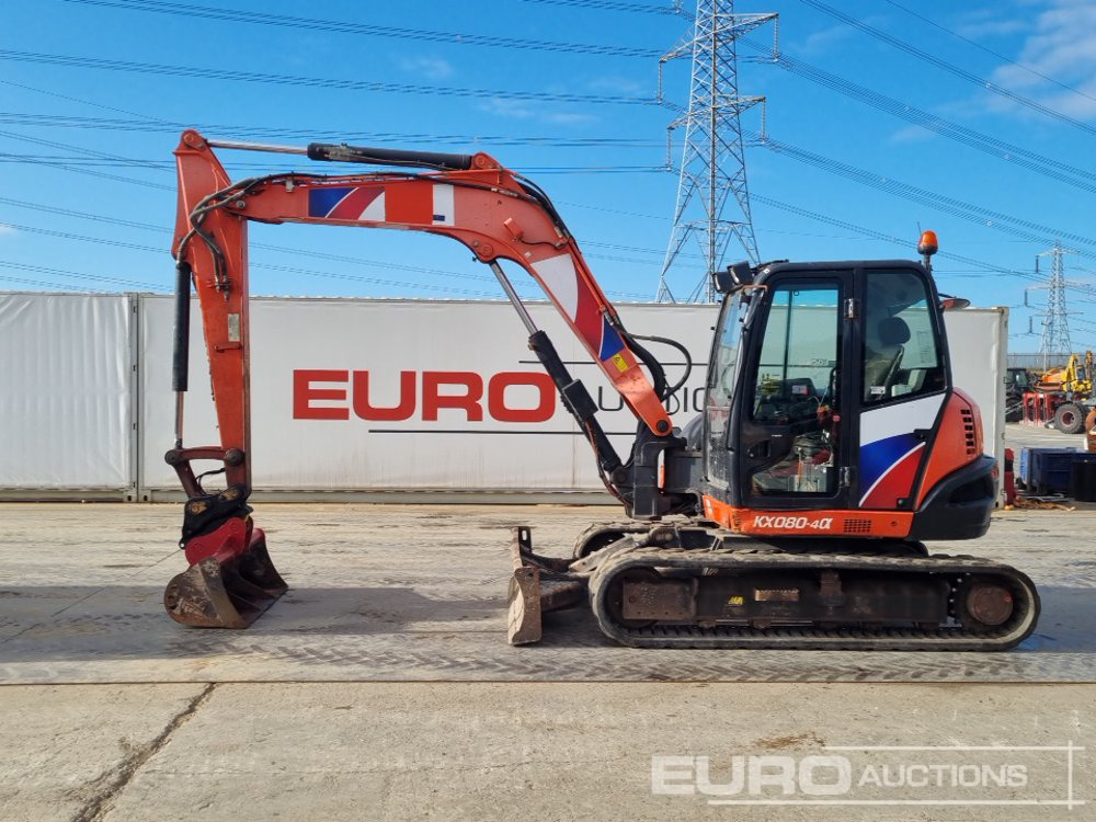2017 Kubota KX080-4 - Mini excavator: picture 2 2017 Kubota KX080-4 - Mini excavator: picture 2