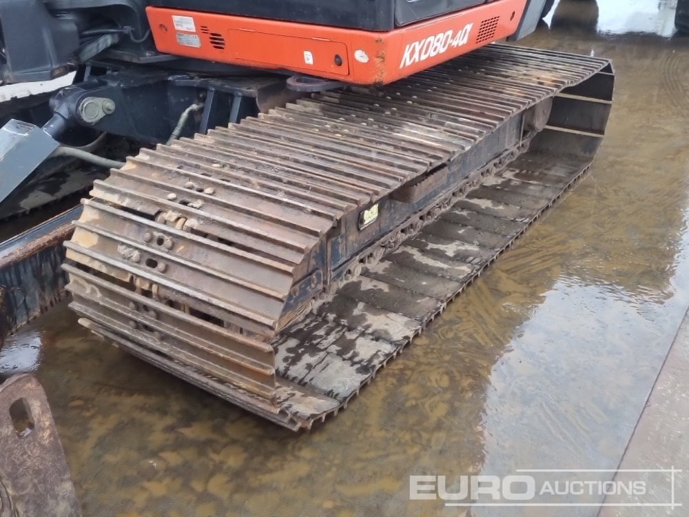 Mini excavator 2017 Kubota KX080-4A: picture 9