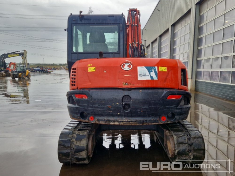 2017 Kubota KX080-4A - Mini excavator: picture 4 2017 Kubota KX080-4A - Mini excavator: picture 4