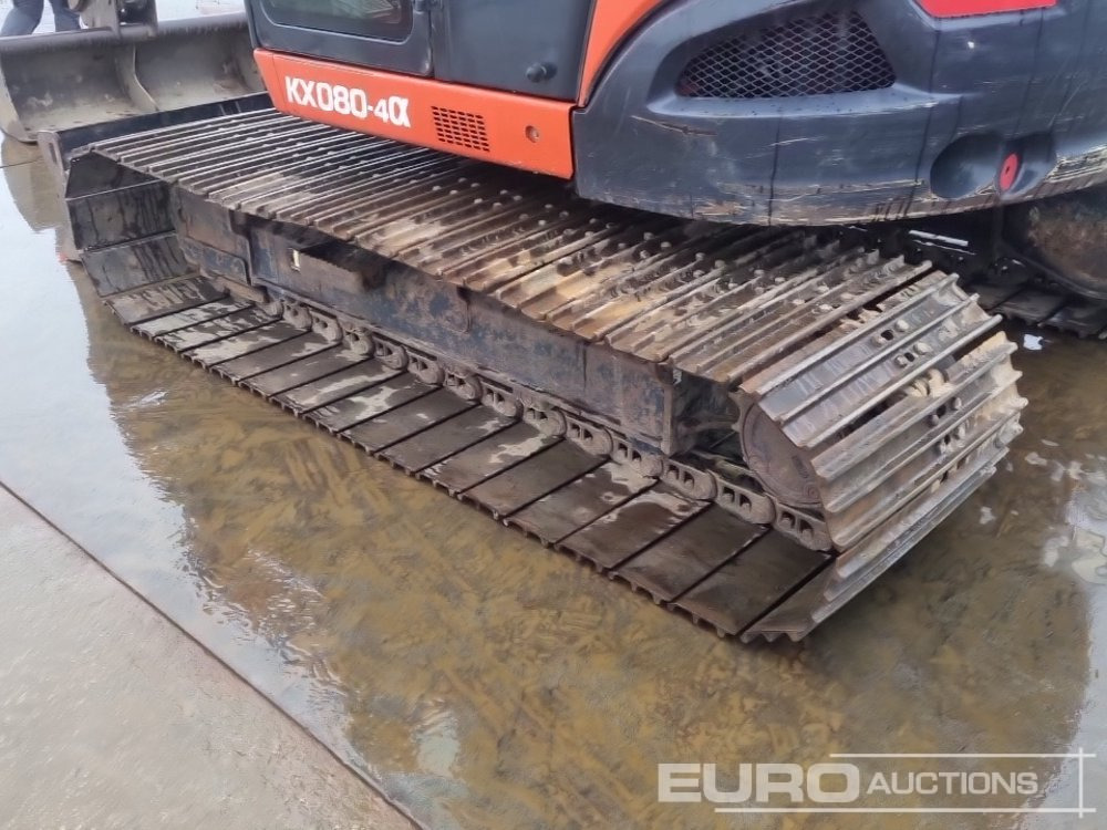 Mini excavator 2017 Kubota KX080-4A: picture 12
