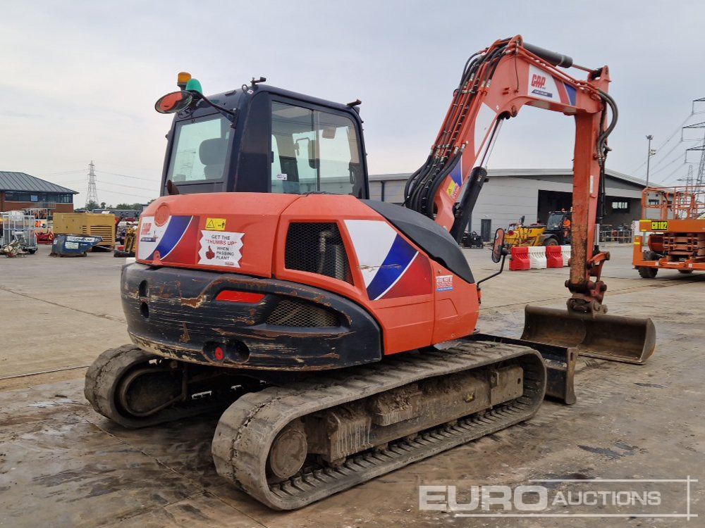 2017 Kubota KX080-4A - Mini excavator: picture 5 2017 Kubota KX080-4A - Mini excavator: picture 5