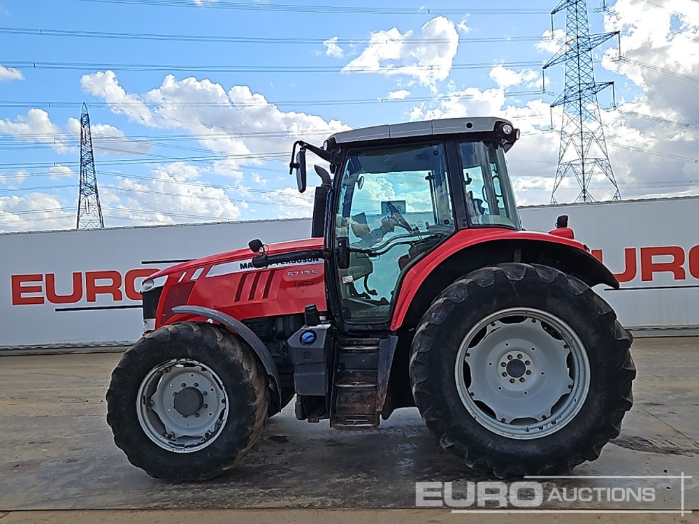 2017 Massey Ferguson 6713S - Farm tractor: picture 2 2017 Massey Ferguson 6713S - Farm tractor: picture 2