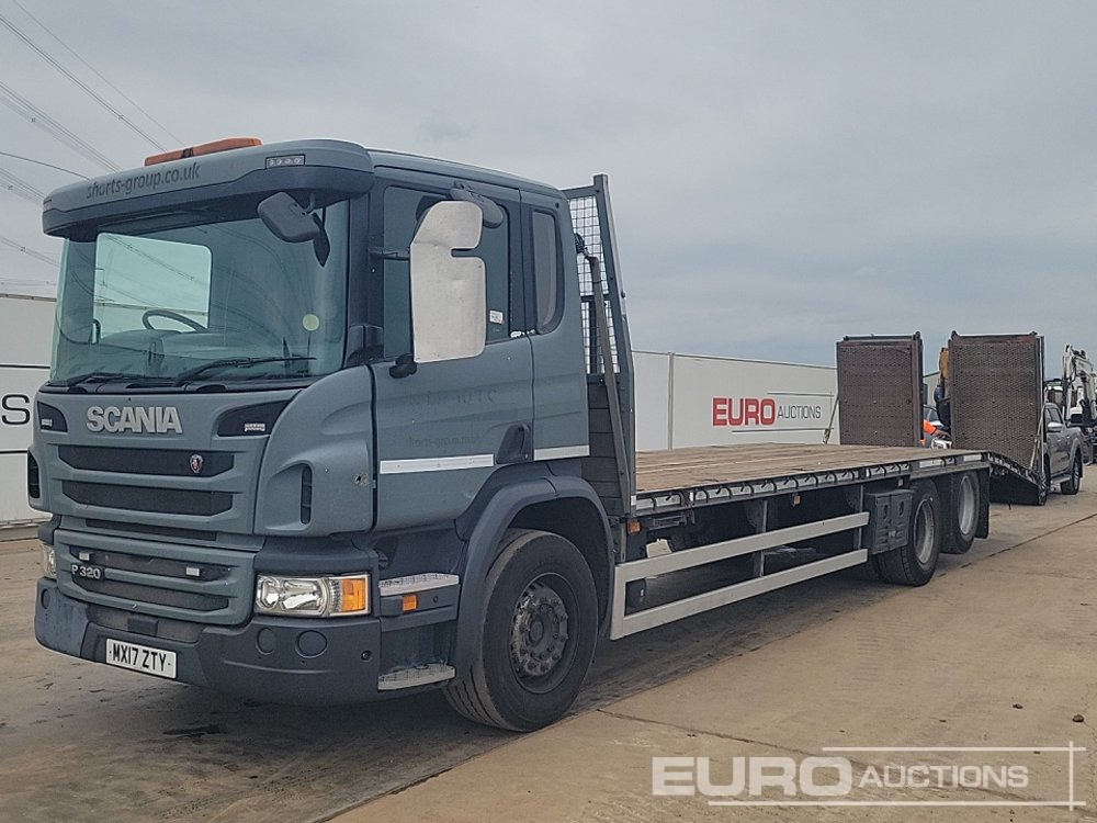 2017 Scania P320 - Dropside/ Flatbed truck: picture 1 2017 Scania P320 - Dropside/ Flatbed truck: picture 1