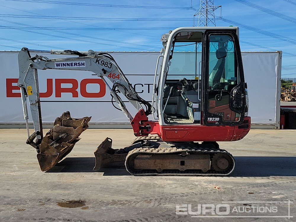 2017 Takeuchi TB230 - Mini excavator: picture 2 2017 Takeuchi TB230 - Mini excavator: picture 2