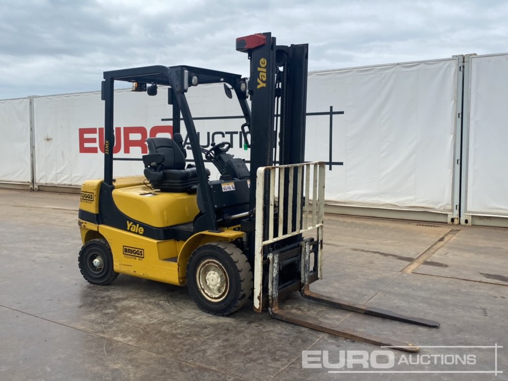 Forklift 2017 Yale GDP25TFV2420: picture 7