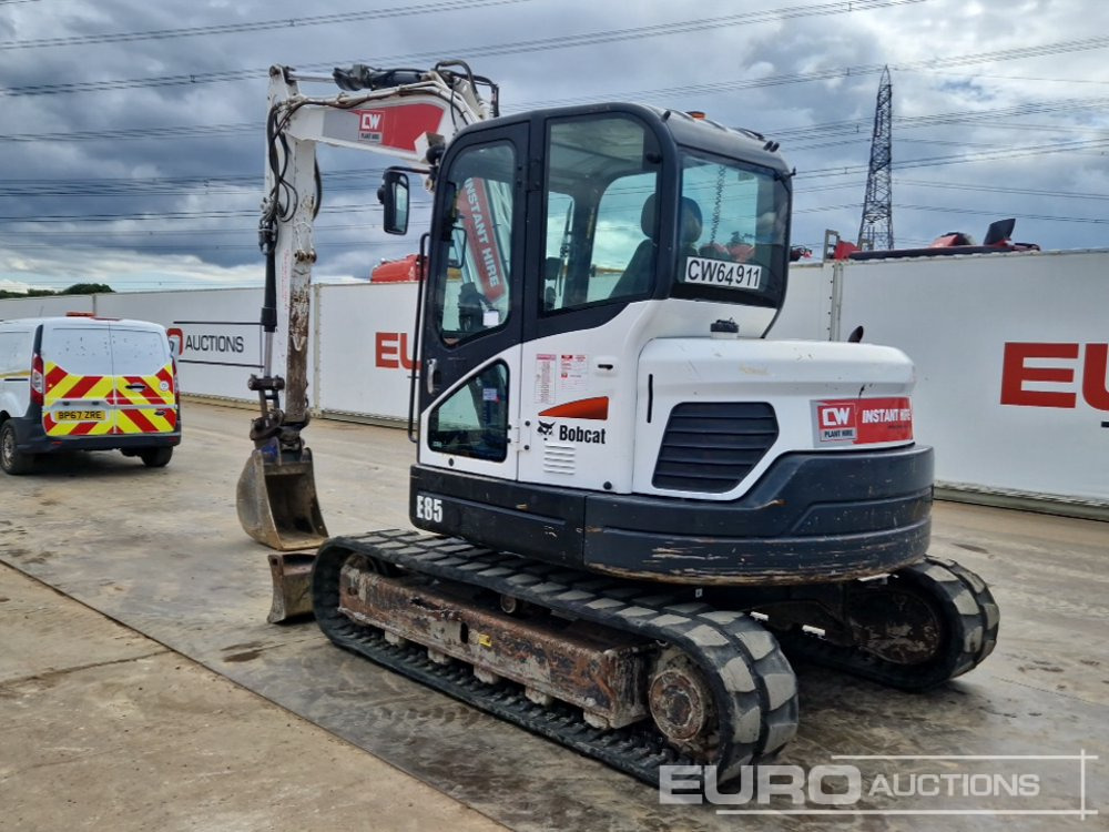 2018 Bobcat E85 - Mini excavator: picture 3 2018 Bobcat E85 - Mini excavator: picture 3