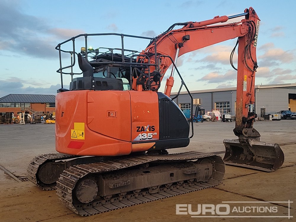 2018 Hitachi ZX135US-6 - Crawler excavator: picture 5 2018 Hitachi ZX135US-6 - Crawler excavator: picture 5