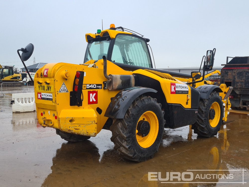 2018 JCB 540-140 Hi Viz - Telescopic handler: picture 5 2018 JCB 540-140 Hi Viz - Telescopic handler: picture 5