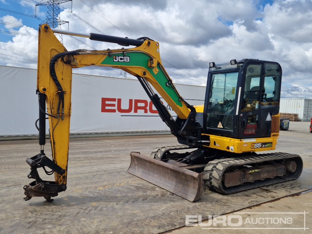 2018 JCB 85Z-1 ECO - Mini excavator: picture 1 2018 JCB 85Z-1 ECO - Mini excavator: picture 1