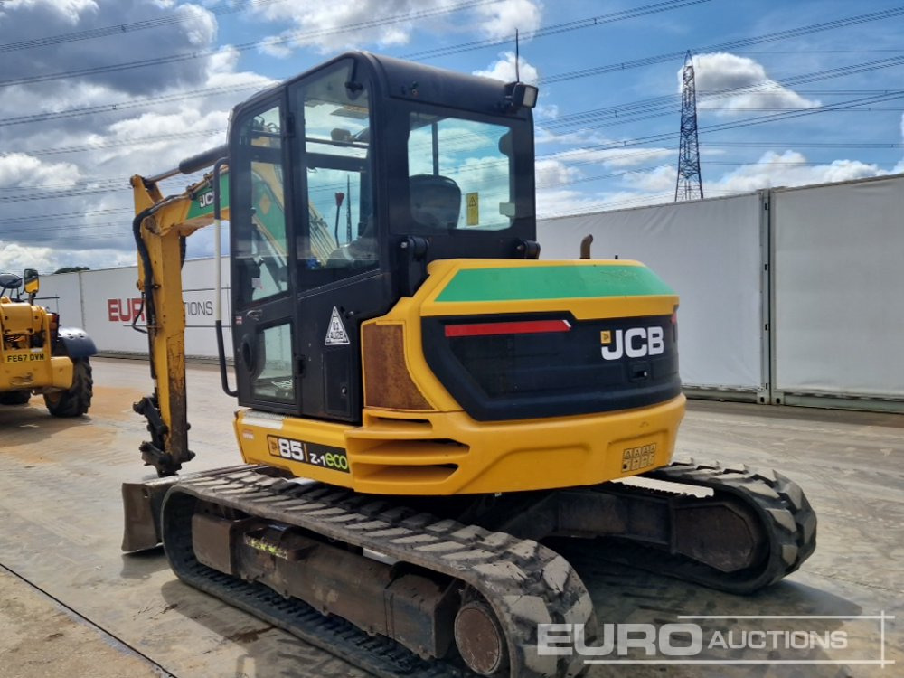 2018 JCB 85Z-1 ECO - Mini excavator: picture 3 2018 JCB 85Z-1 ECO - Mini excavator: picture 3