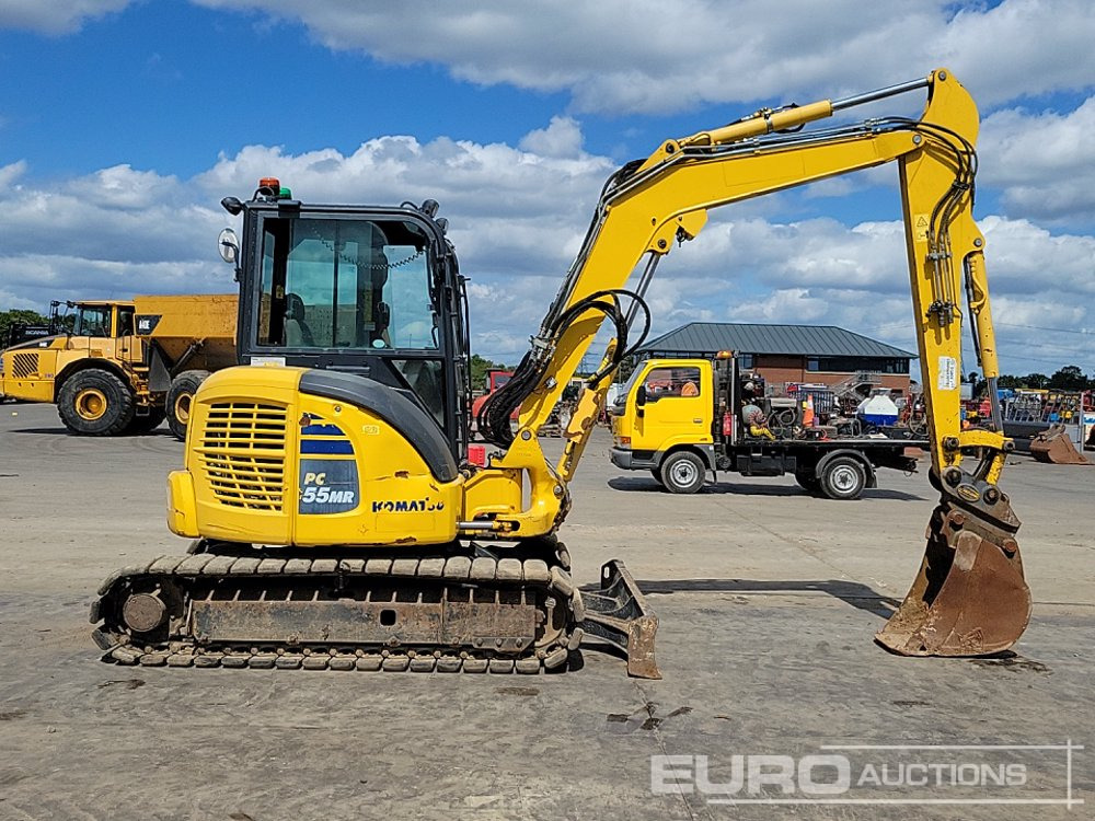 Mini excavator 2018 Komatsu PC55MR-5M0: picture 6