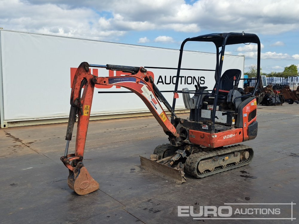 2018 Kubota KX018-4 - Mini excavator: picture 1 2018 Kubota KX018-4 - Mini excavator: picture 1