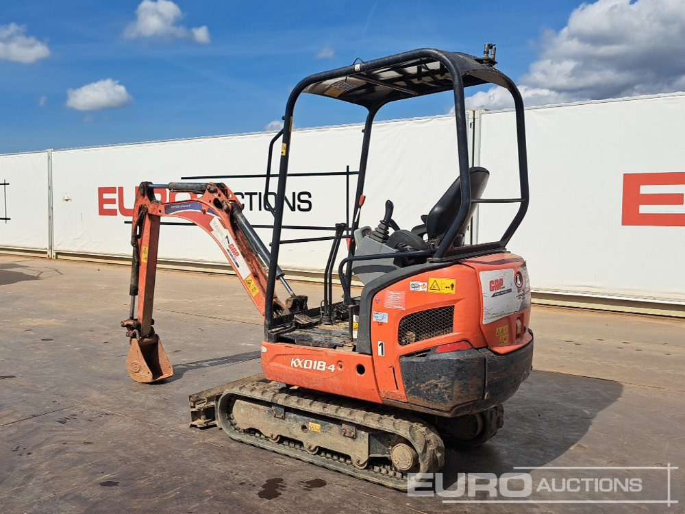 2018 Kubota KX018-4 - Mini excavator: picture 3 2018 Kubota KX018-4 - Mini excavator: picture 3