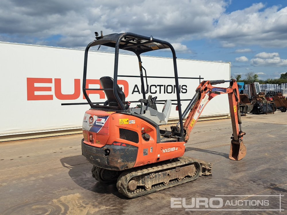 2018 Kubota KX018-4 - Mini excavator: picture 5 2018 Kubota KX018-4 - Mini excavator: picture 5