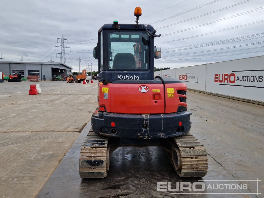 2018 Kubota U55-4 - Mini excavator: picture 4 2018 Kubota U55-4 - Mini excavator: picture 4