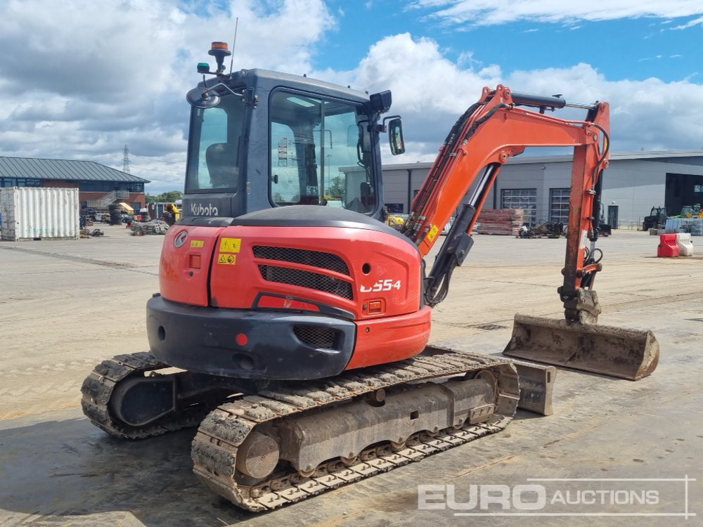 2018 Kubota U55-4 - Mini excavator: picture 5 2018 Kubota U55-4 - Mini excavator: picture 5