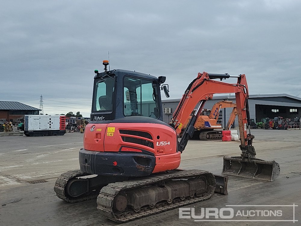2018 Kubota U55-4 - Mini excavator: picture 5 2018 Kubota U55-4 - Mini excavator: picture 5