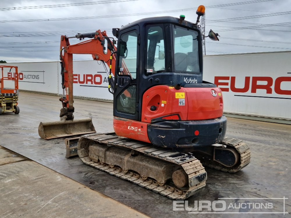 2018 Kubota U55-4 - Mini excavator: picture 3 2018 Kubota U55-4 - Mini excavator: picture 3