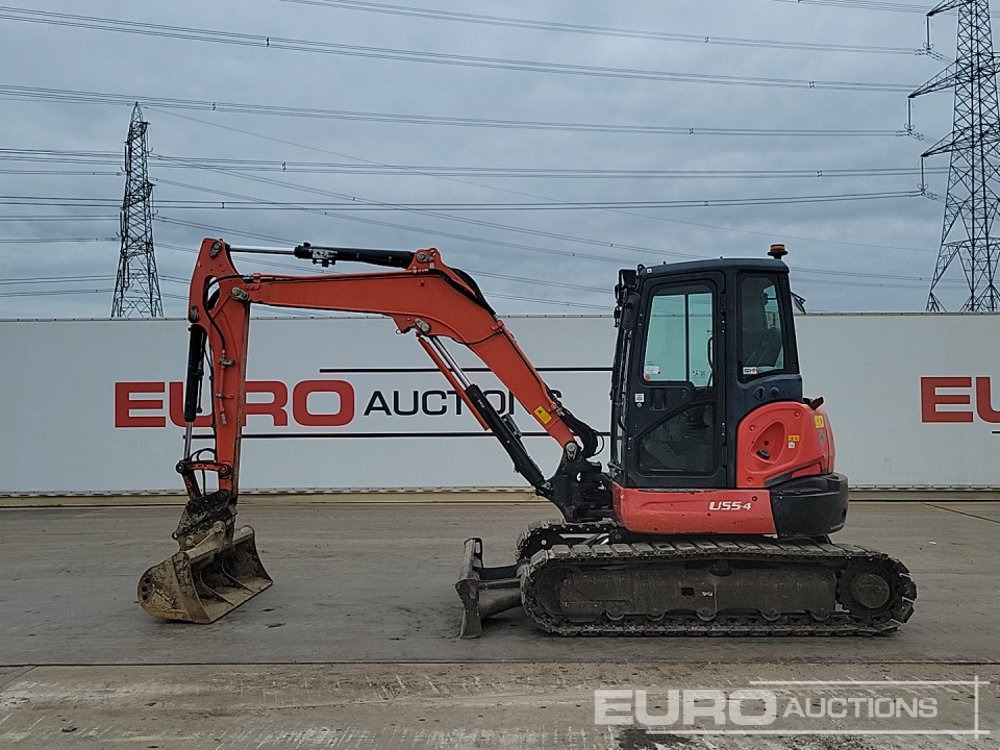 2018 Kubota U55-4 - Mini excavator: picture 2 2018 Kubota U55-4 - Mini excavator: picture 2