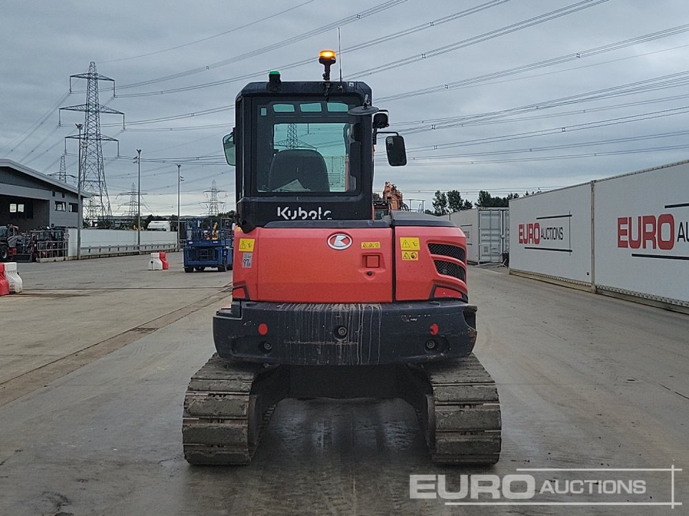 2018 Kubota U55-4 - Mini excavator: picture 4 2018 Kubota U55-4 - Mini excavator: picture 4