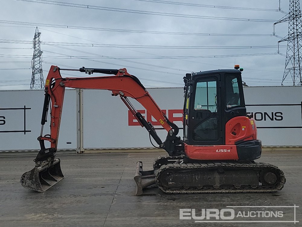 2018 Kubota U55-4 - Mini excavator: picture 2 2018 Kubota U55-4 - Mini excavator: picture 2