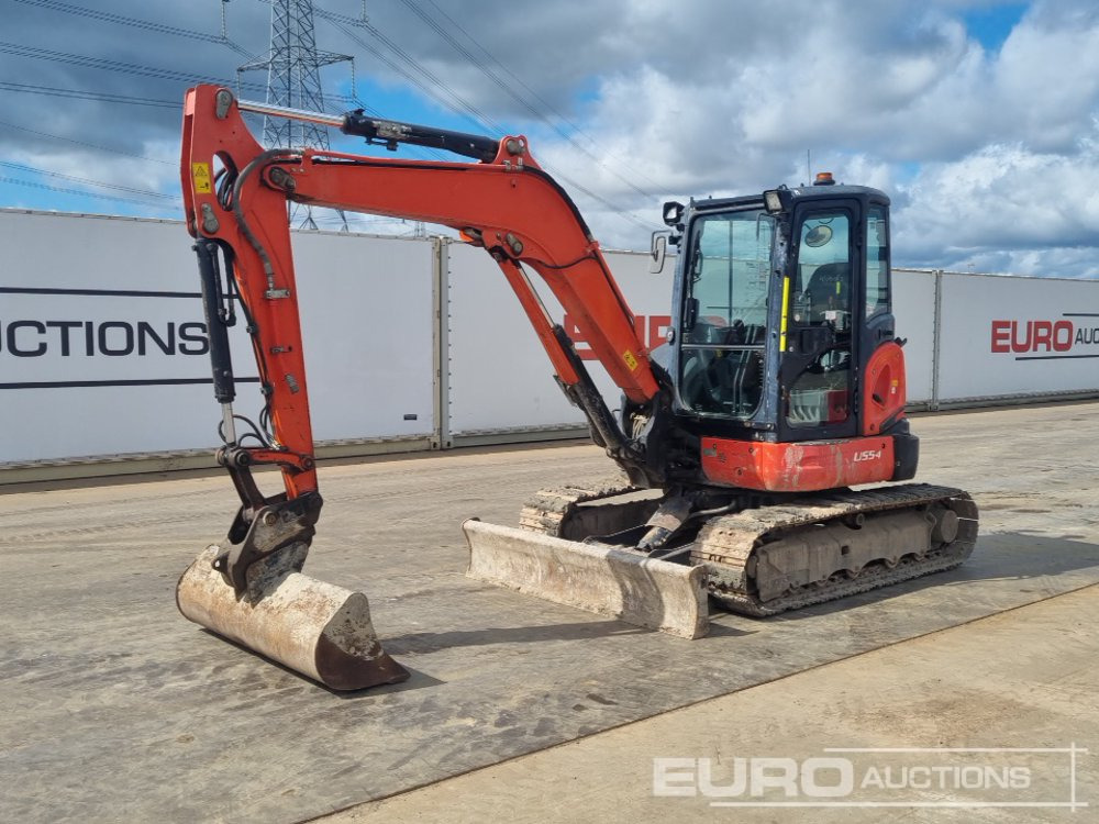 2018 Kubota U55-4 - Mini excavator: picture 1 2018 Kubota U55-4 - Mini excavator: picture 1