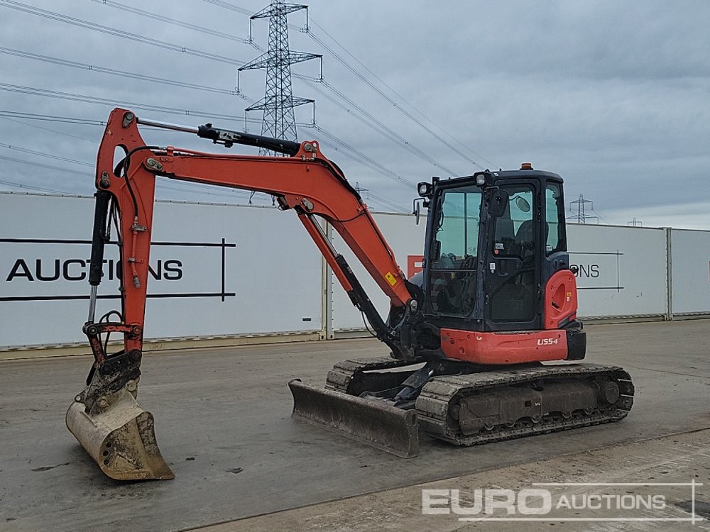 2018 Kubota U55-4 - Mini excavator: picture 1 2018 Kubota U55-4 - Mini excavator: picture 1