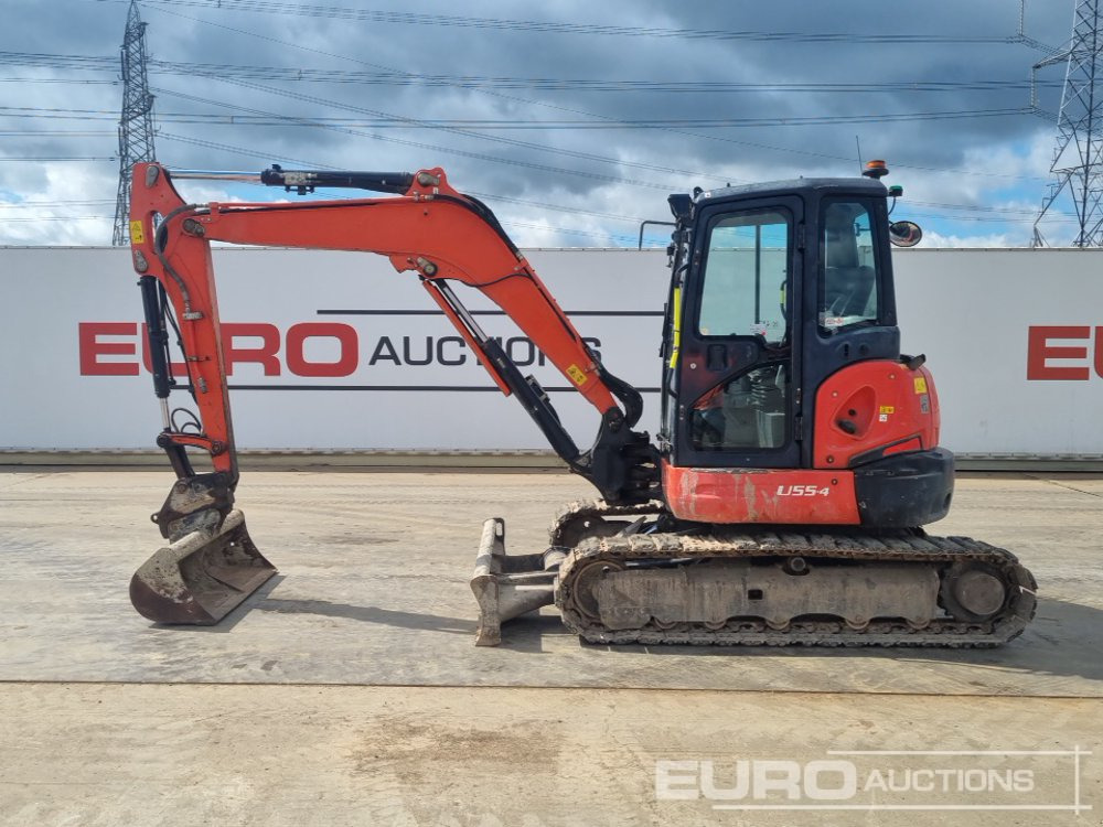 2018 Kubota U55-4 - Mini excavator: picture 2 2018 Kubota U55-4 - Mini excavator: picture 2