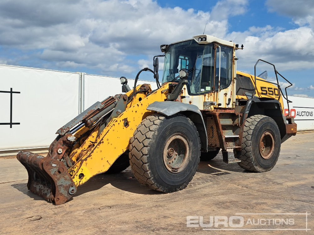 2018 Liebherr L550 - Wheel loader: picture 1 2018 Liebherr L550 - Wheel loader: picture 1
