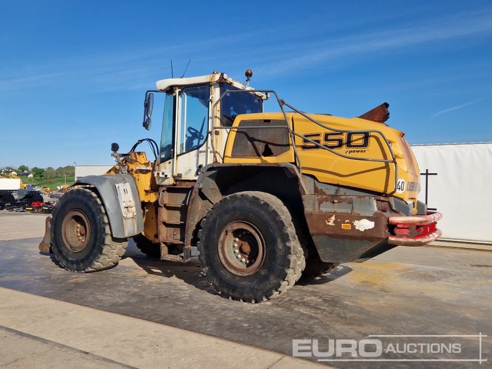 2018 Liebherr L550 - Wheel loader: picture 3 2018 Liebherr L550 - Wheel loader: picture 3