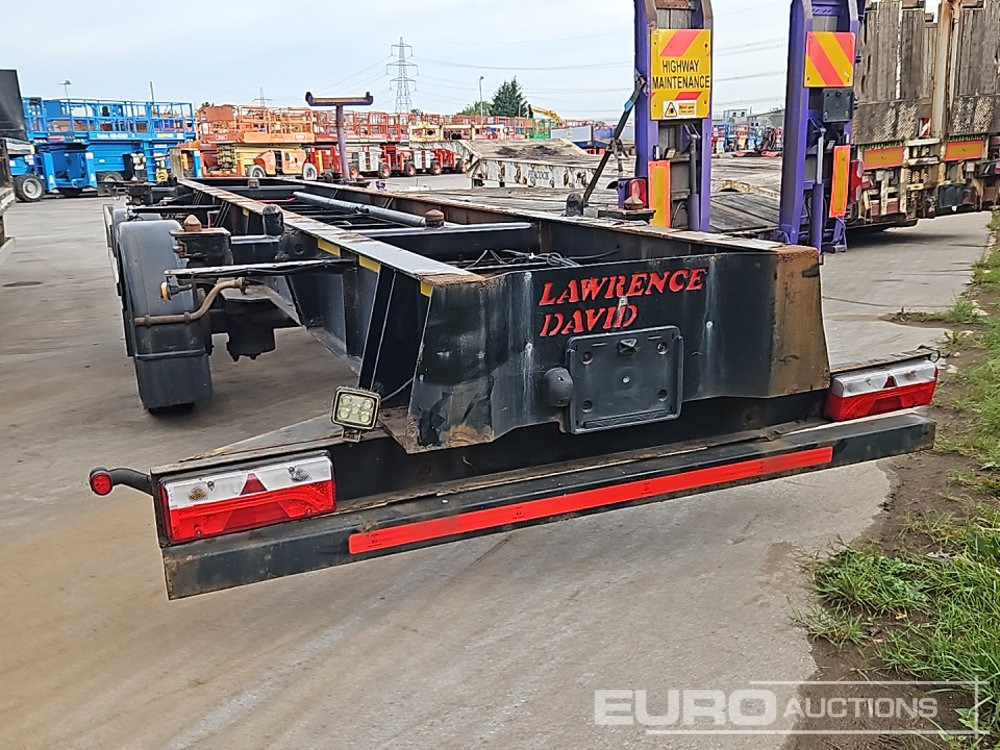 2018 SDC Twin Axle Drawbar Twist & Lock Skeleton Trailer, Air Brakes - Dropside/ Flatbed semi-trailer: picture 4 2018 SDC Twin Axle Drawbar Twist & Lock Skeleton Trailer, Air Brakes - Dropside/ Flatbed semi-trailer: picture 4