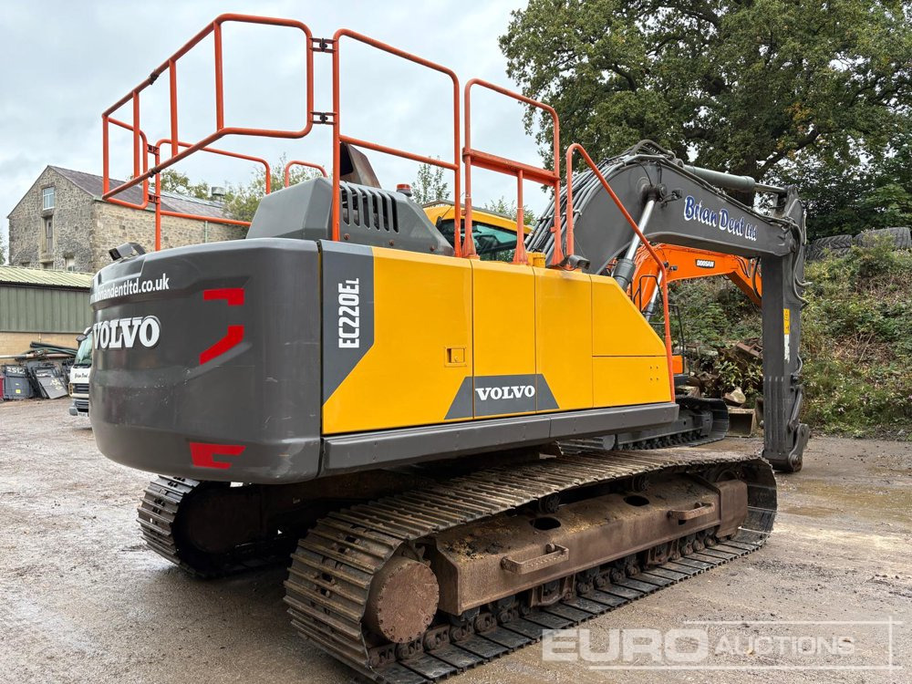 2018 Volvo EC220EL - Crawler excavator: picture 3 2018 Volvo EC220EL - Crawler excavator: picture 3