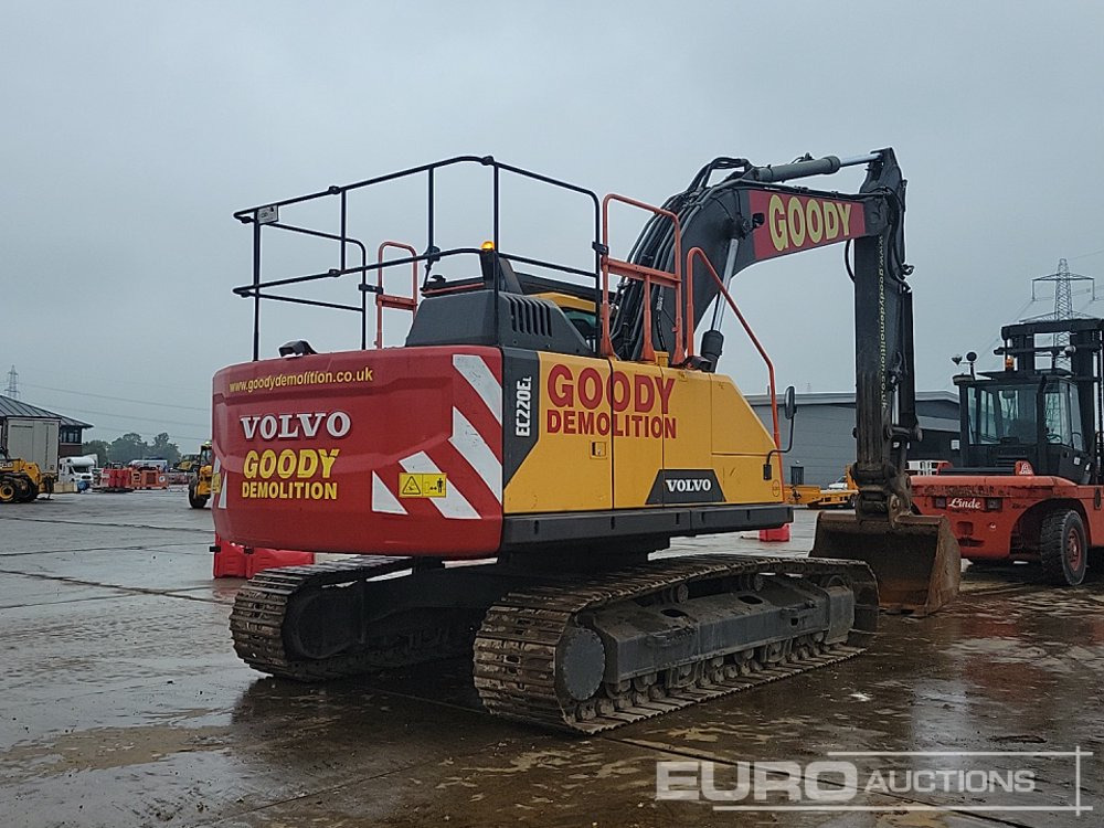 2018 Volvo EC220EL - Crawler excavator: picture 5 2018 Volvo EC220EL - Crawler excavator: picture 5