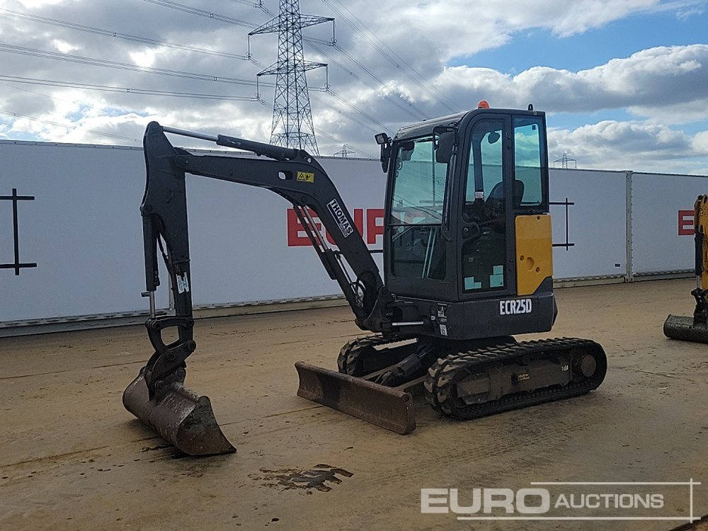 2018 Volvo ECR25D - Mini excavator: picture 1 2018 Volvo ECR25D - Mini excavator: picture 1