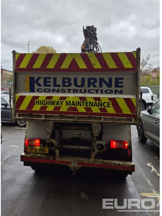 2018 Volvo FE320 - Tipper, Crane truck: picture 3 2018 Volvo FE320 - Tipper, Crane truck: picture 3