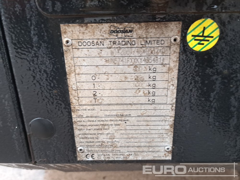 Air compressor 2019 Doosan 741: picture 21 Air compressor 2019 Doosan 741: picture 21