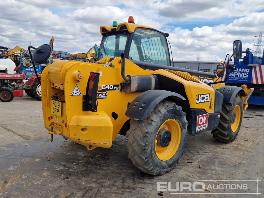 2019 JCB 540-140 Hi Viz - Telescopic handler: picture 5 2019 JCB 540-140 Hi Viz - Telescopic handler: picture 5