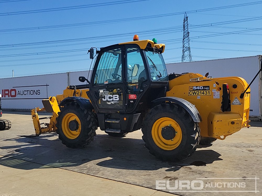 2019 JCB 540-140 Hi Viz - Telescopic handler: picture 3 2019 JCB 540-140 Hi Viz - Telescopic handler: picture 3